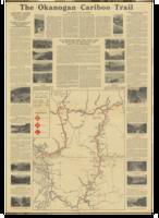 1926 Road Map: The Okanogan-Cariboo Trail, Front
