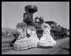 C.N.R. Museum Train visits Vernon during B.C. Centennial