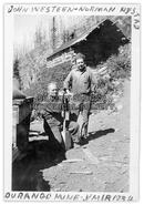 John Westeen and Norman Nystad at Durango Mine - Ymir