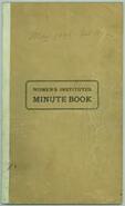West Summerland Women's Institute Minute Book, 1938 (May) - 1942 (October)