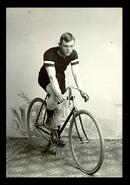 Ed Edwards, local championship bicycle racer