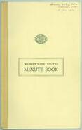West Summerland Women's Institute Minute Book, 1975 (November Annual Meeting) - 1977 (January)