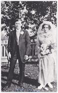 Wilfred Quesnel and Blandine Bessette wedding photograph