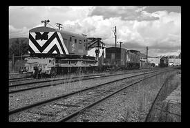 Kelowna Pacific Railway hook (C.N.R.) at Vernon yards