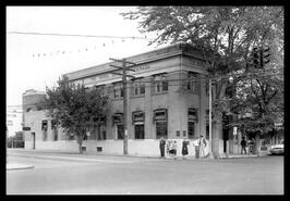 Original Vernon Royal Bank building located at the corner of Hwy. 97 and 30 Ave.