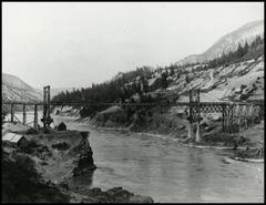 [Sheep Creek bridge construction]