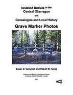 Isolated burial in the Central Okanagan grave marker photos