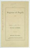 Naramata Elementary School Register 1957-1958, Div. 1