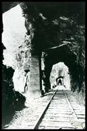 Quintette tunnels on the K.V.R. near Hope B.C.