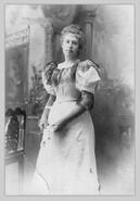 Miss Schwengers, first teacher at Hullcar School