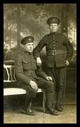 Two unidentified World War I soldiers