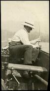 C.D. Hunter, merchant fishing at Christina Lake