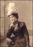 Stylish woman of the 1900s