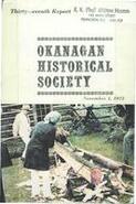 Thirty-seventh annual report of the Okanagan Historical Society