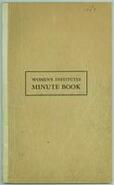 West Summerland Women's Institute Minute Book, 1956 - 1957