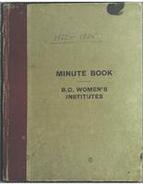 Minute Book - B.C. Women's Institutes — 1922-1925