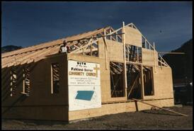 Falkland & District Community Church under construction