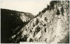 Construction of the road to Copper Mountain