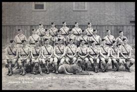 Members of the 3rd Battalion Irish Fusiliers, Vancouver Regiment at Camp Vernon