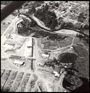 Aerial view of Merritt and Nicola Valley Pine Mills 