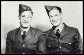 Air Force members Norman and Allan Dixon