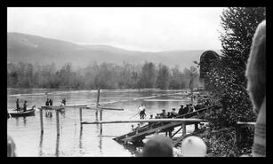 Log-rolling competition, Enderby
