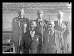 Group of men, possibly oldtimers