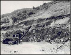 C.M. & S. Co. officials at mine site