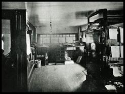 C.B. Hume Department Store interior and office