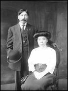Mr. and Mrs. Fukui, Vernon vegetable farmers