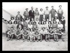 Group photograph of Keremeos Fruits Packing House crew