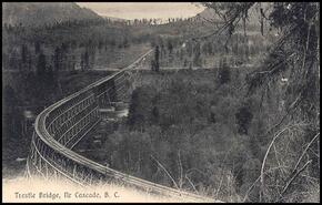 Trestle Bridge, near Cascade, B.C.