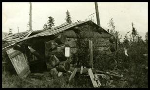 Ruins of old lumber camp