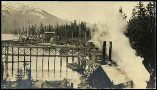 Outsider Mine operation at Maple Bay, Portland Canal, B.C.
