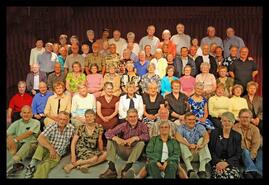 Group at Vernon High School 50 year reunion, 1958-2008