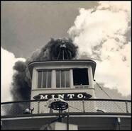 Pilot house of the S.S. Minto