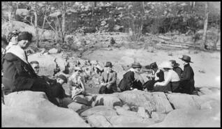 Picnic at unidentified location