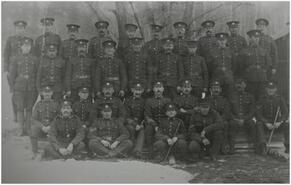 Group portrait of soldiers