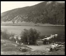 Opening of boat launch at Nicola Lake