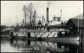 S.S. Slocan at Silverton, B.C.