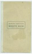 Women's Institute Minute Book — December 1930 - December 1933