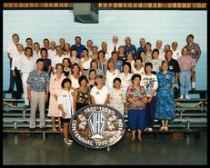 Members of the class of 1958 at Vernon High School Centennial Reunion