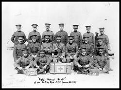 Field medical staff 54th Kootenay Battalion