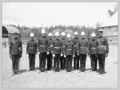 Militia in summer uniforms