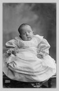 Percy Tildesley as an infant