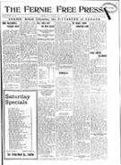 The Fernie Free Press, September 6, 1912