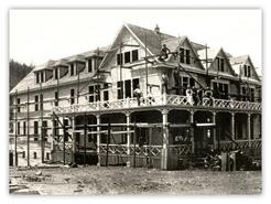 Armstrong Hotel under construction in Greenwood