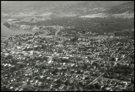 [Aerial view of Penticton]