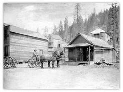 First sawmill office, Greenwood
