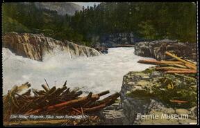 "Elk River rapids, Elks near Fernie, B.C."